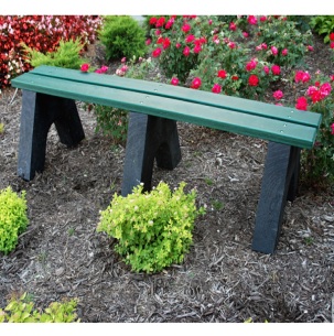 Recycled Plastic Park Bench