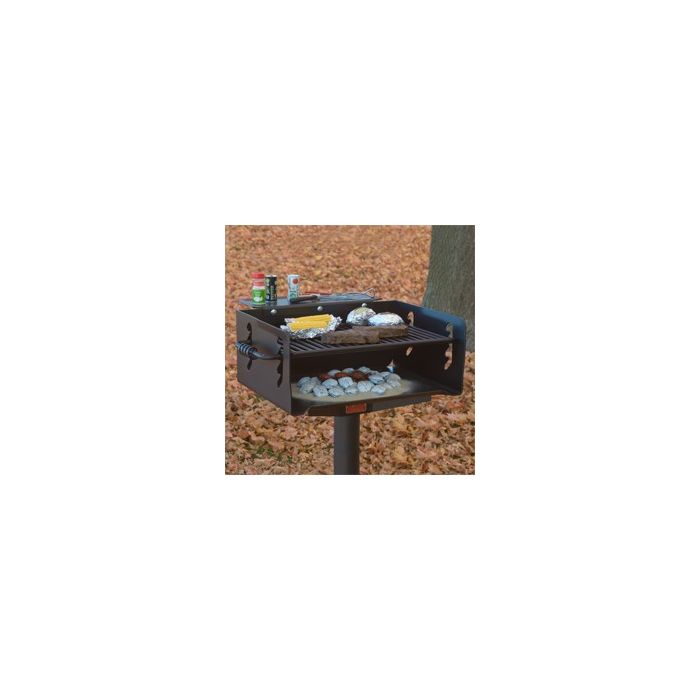  & CAMP バーベキュー (BK) 432 Sq. Multilevel Park and Camp Grill