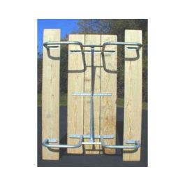 11-Gauge Galvanized Metal Frame for 5’-6’L Wooden Picnic Table