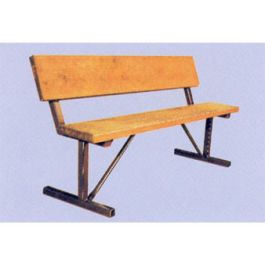 2.375 OD Painted Metal Frame for Portable Wooden Bench.