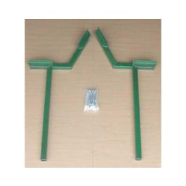 14-Gauge Painted Stationary Frame for Park Bench