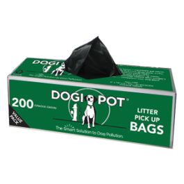 DOGIPOT Smart Litter Pick Up Bags for Pet Waste Station 20 Rolls (200 bags per roll)