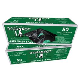 DOGIPOT Smart Liner Trash Bags 4 Rolls (50 bags per roll)