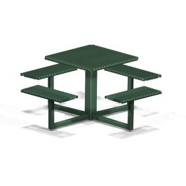 67 Square Steel Picnic Table