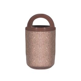 Dome Top Plastic Receptacle Lid