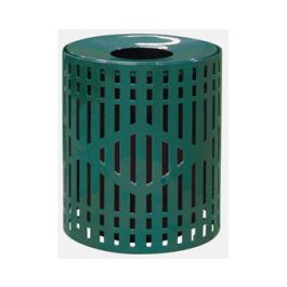 32-Gal. Diamond Pattern Receptacle