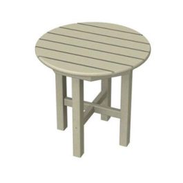 POLYWOOD Round 18 Side Table
