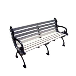 23L Aluminum Victorian Chair Bench