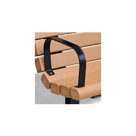 289 Series - Jameson Bench Single Armrest (Black)