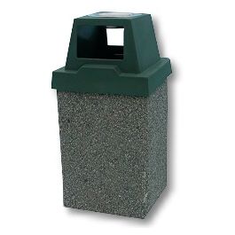 10-Gallon Receptacle with Ashtray - Standard Color Series