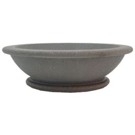 Round Dish Concrete Planter – 60Dx18H