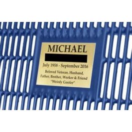 Premier Memorial Plate