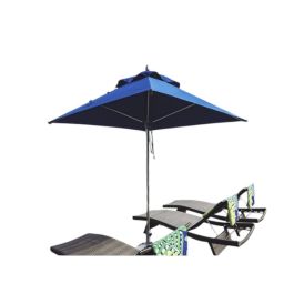 6.5 Square Aluminum Market Umbrella w Square Caf_ Style Cover