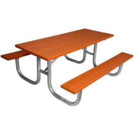Heavy Duty Recycled Plastic Picnic Table