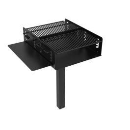 1008 Sq. Bi-Level Group Grill with Utility Shelf