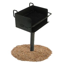 300 Sq. Rotating Cantilever Park Grill
