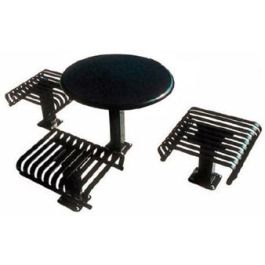 Hamilton Series Solid Top ADA Table with 3 Seats