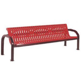 4-Ft. Contour Bench with Back