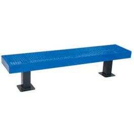 6-Ft. Mall Series Surface Mount Bench without Back
