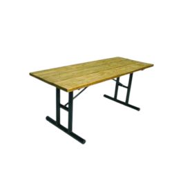 6-Ft. Heavy-Duty Wooden Utility Table