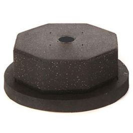 90lb Portable Recycled Rubber Octagonal/Round Sign Base