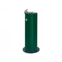 Round Metal Pedestal Drinking Fountain