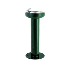 Bubbler Drinking Fountain with Push Button