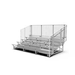 5 Row Aluminum Bleachers - Proline Series