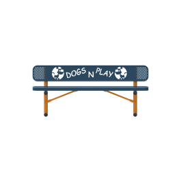 Dog Themed Bench