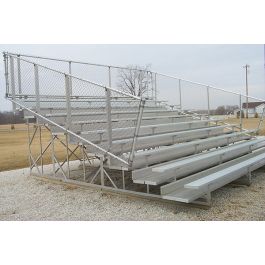 10 Row Aluminum Bleachers - Proline Series