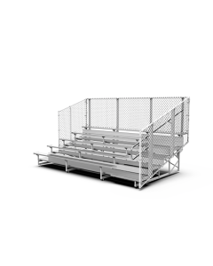 5 Row Aluminum Bleachers - Proline Series