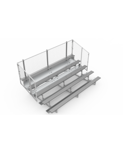 5 Row Aluminum Bleachers - Baseline Series