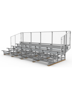 5 Row Transportable Bleacher - Baseline Series