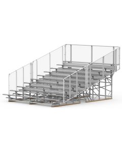 10 Row Transportable Bleacher - Baseline Series