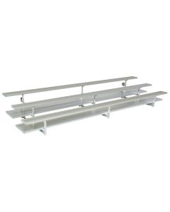 3 Row Tip and Roll Aluminum Bleacher - Vantage Series