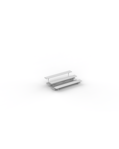 3 Row Low-Rise Aluminum Bleacher - Shortstop Series