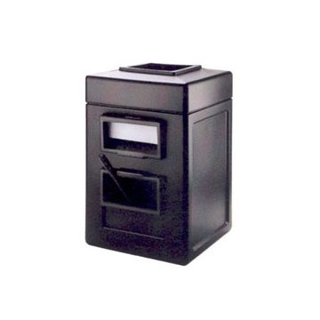 Waste Windshield Service Center - Square - 30H x 18.5W x 19D