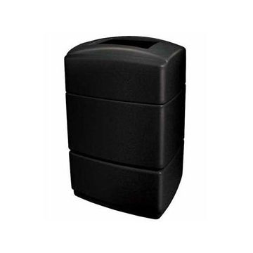 40-Gal. Rect. Waste Container (Stand-Alone) Recycled Polyethylene
