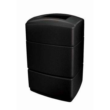 40-Gal Rectangle Trash Receptacle