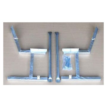 14-Gauge Galvanized Metal Frame for Portable Park Bench
