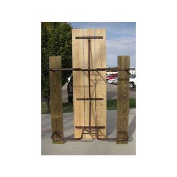 11-Gauge Painted Metal Frame for 8-ft. ADA Wood Picnic Table