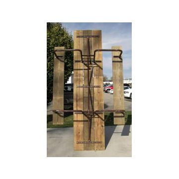 14-Gauge Painted Metal Frame for 10-Ft. ADA Wood Picnic Table
