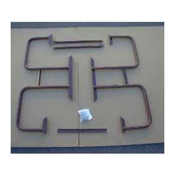 14-Gauge Painted Metal Frame for 8-Ft. ADA Wood Picnic Table