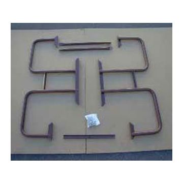 14-Gauge Painted Picnic Table Frame for 7'-8'L Wooden Picnic Table