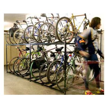 10-Bike Double Deck Bike Rack