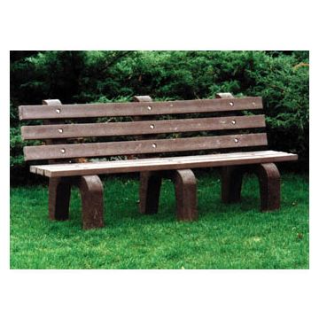 4-Ft. Recycled Plastic Traditional Bench