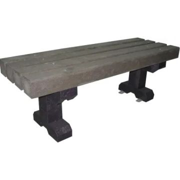 4-Ft. Recycled Plastic Flat Bench