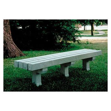 4-Ft. Recycled Plastic Flat Bench