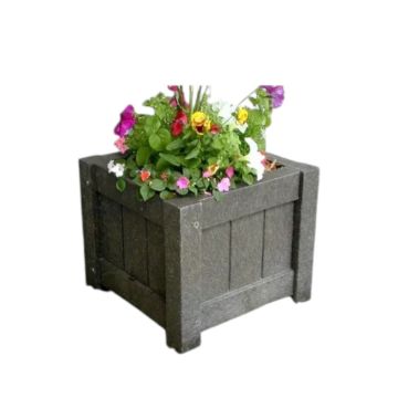Recycled Plastic Square Planter