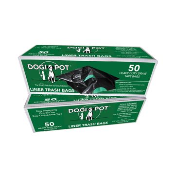 DOGIPOT Smart Liner Trash Bags 4 Rolls (50 bags per roll)